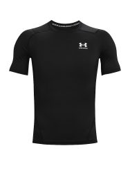 UNDER ARMOUR Herren Fitnessshirt HeatGear® Armour schwarz | M