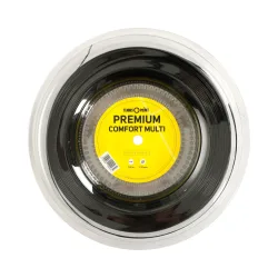 Tennis-Point Premium Comfort Multi Saitenrolle 200m - Schwarz