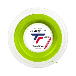 Tecnifibre Black Code 200m Saitenrolle - Limette