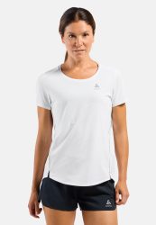 Odlo Zeroweight Chill-Tec Lauf-T-Shirt für Damen - Training, Running - weiss, XL