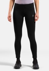 Odlo Essential Warm Lauftights für Damen - Running - schwarz, L