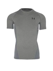 UNDER ARMOUR Herren Fitnessshirt HeatGear® Armour grau | M