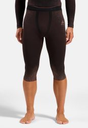 Odlo Blackcomb Base Layer 3/4 Tights für Herren - Skilanglauf, Ski & Snow - maron, M