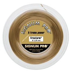 Signum Pro Firestorm Metallic Saitenrolle 200m - Gold