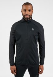 Odlo Zeroweight Warm Hybrid Laufjacke für Herren - Training, Running - schwarz, S