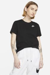 Nike - T-Shirt, W Nsw Club Ss Tee, XS, Black