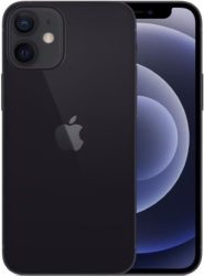 Apple iPhone 12 mini 128GB Schwarz  - akzeptabler Zustand mit OVP und Ladekabel Lightning (Trade)