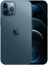 Apple iPhone 12 Pro Max 128GB Pazifikblau  - wie neu mit Ladekabel Lightning (Trade)