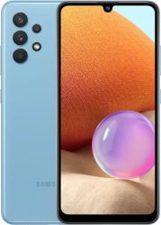 Samsung Galaxy A32 128GB Awesome Blue  - guter Zustand mit Ladekabel (Trade)