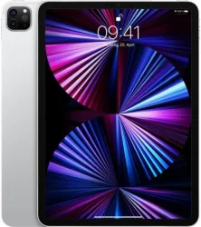 Apple iPad Pro 11.0 WiFi 2021 128GB Silber  - wie neu mit OVP und USB-C-Netzteil und Ladekabel (Trade)