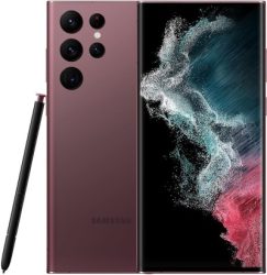 Samsung Galaxy S22 Ultra 256GB Burgundy  - wie neu mit OVP und Ladekabel (Trade) und S Pen