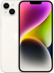 Apple iPhone 14 Plus 128GB Polarstern  - sehr guter Zustand mit Ladekabel Lightning (Trade)