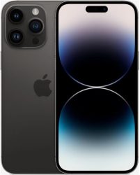 Apple iPhone 14 Pro Max 128GB Space Schwarz  - guter Zustand mit Ladekabel Lightning (Trade)