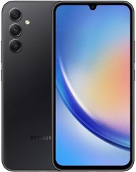 Samsung Galaxy A34 128GB Awesome Graphite  - wie neu mit OVP und Ladekabel (Trade)