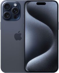 Apple iPhone 15 Pro Max 1TB Blue Titanium  - wie neu mit OVP und Ladekabel (Trade)