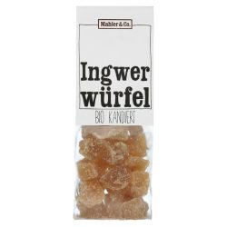Mahler Bio Ingwerwürfel kandiert 150 g