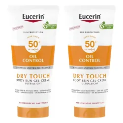 Eucerin Sun Body Oil Control Gel-Creme LSF 50+ 2x 200 ml