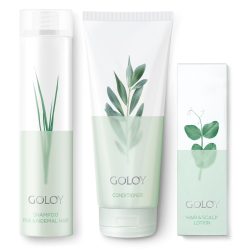 Goloy Energie und Nährstoff Haarpflege Set ohne Kamm
