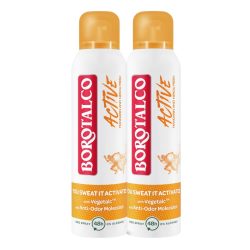 Borotalco Deo Active Spray Mandarine Neroli 2 x 150 ml