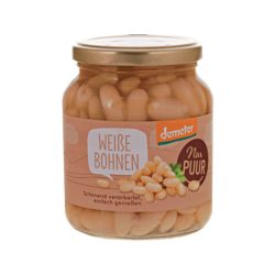 Nur Puur Weisse Bohnen Demeter 350 g