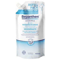 Bepanthen Derma regenerierende Körperlotion Nachfüllbeutel 400 ml