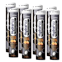 Hydrafizz Hydra + Sport Brausetabletten 8x 16 Stück