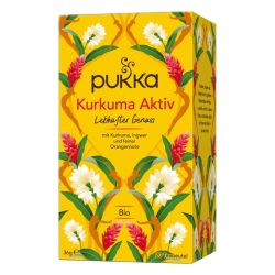PUKKA Kurkuma Aktiv Tee Bio Beutel 20 Stück
