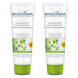 BIOKOSMA Fusscreme 6 in 1 Tube 75 ml Duo