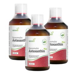 Sanasis Astaxanthin plus liposomal 3 x 250 ml