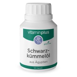 Vitaminplus Schwarzkümmelöl Kapseln 500 mg aus Ägypten 120 Stück