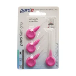 Paro Flexi-Grip Interdentalbürsten, 2.0mm-0.6mm, pink, 4 Stück