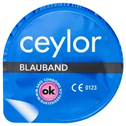 Ceylor Blauband Präservativ mit Reservoir 1 Stück