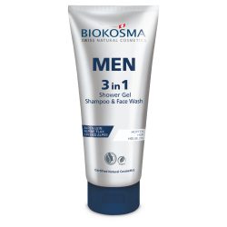 BIOKOSMA Men 3 in1 Shampoo & Shower & Face Wash 200 ml