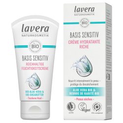 Lavera reichhaltige Feuchtigkeitscreme basis sensitiv 50 ml