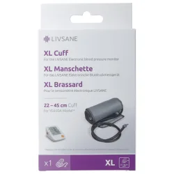 LIVSANE Manschette XL 22-45cm zum Blutdruckmessgerät YE650A (1 Stk)