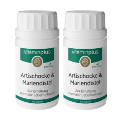 Vitaminplus Artischocke & Mariendistel Kapseln 2x 60 Stück