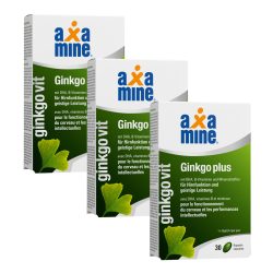 Axamine ginkgoVit Ginkgo plus 3x 30 Kapseln