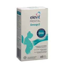 elevit Provital Omega3 DHA Kapseln (60 Stk)