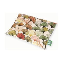 HIMMELGRÜN Kirschkernkissen 30 x 20 cm Ginkgoblätter
