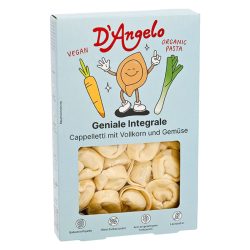 D`Angelo Pasta Cappellitti Gemüse Vollkorn Bio 250 g