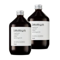 kruut Wildkräuterauszug Immun 2 x 500 ml
