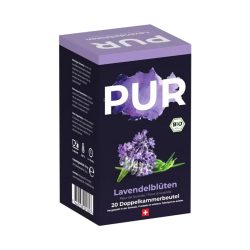 PUR Lavendelblüten Tee 20 Beutel