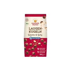 Hammermühle Laugenkugeln Schoko - Salz glutenfrei 100 g