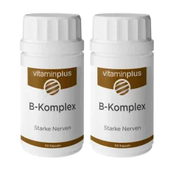 Vitaminplus B-Komplex Kapseln 2x 60 Stück