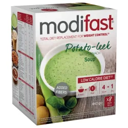 modifast Weight Loss Programm Suppe Kartoffel Lauch (8x55g)