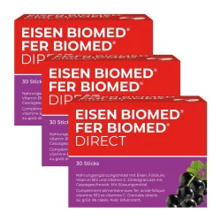 EISEN BIOMED direct Granulat Sticks 3x 30 Stück