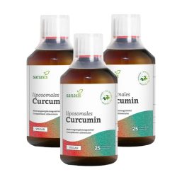SANASIS Curcumin liposomal 3 x 250 ml