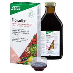 Floradix VEGAN Eisen + Vitamine (500ml)