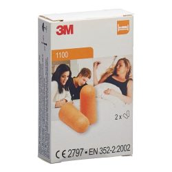 3M Gehörschutzstöpsel Schaumstoff Einmalgebrauch 4 Stück