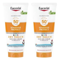 Eucerin Sun Kids Dry Touch Gel-Creme LSF 50+ 2x 200 ml